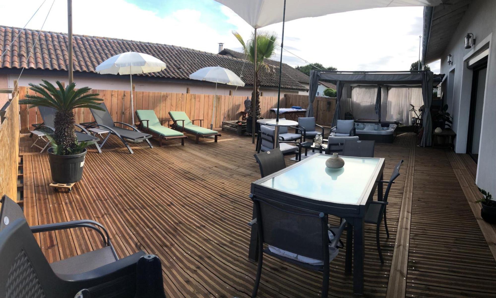 "Les Logis D'Argent" Chambre D'Hote Avec Wc, Sdb, Tv, Wifi, Option Petit Dejeuner , Parking Mimizan-Plage Zewnętrze zdjęcie